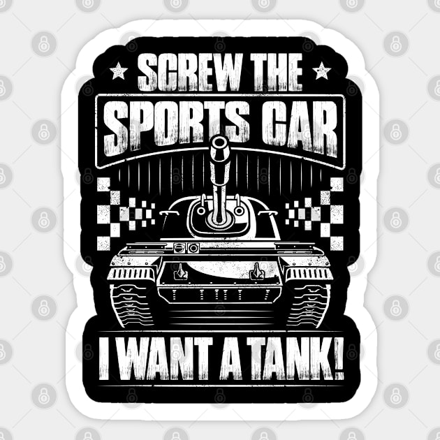 Tank Driver Tanker Panzer Tank Force Tanks Gift Sticker by Krautshirts